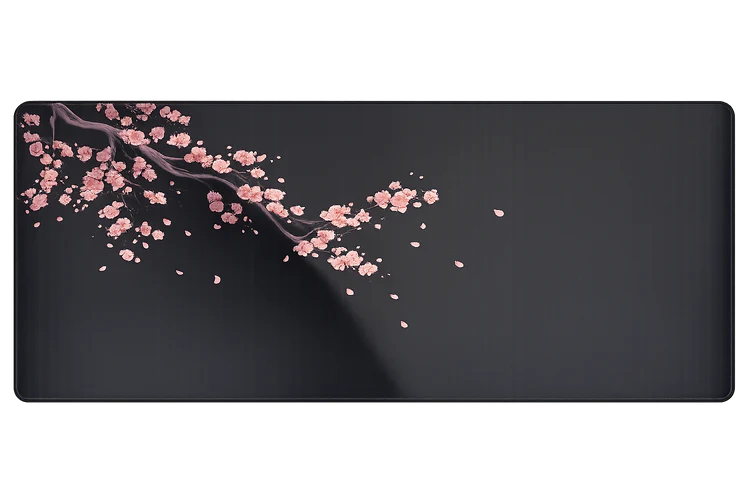 Cherry Blossom Extended Gaming Mouse Pad