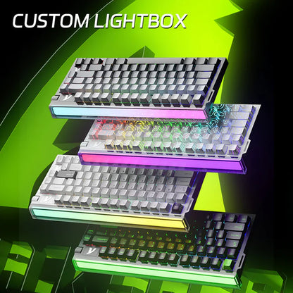ATTACK SHARK R85 HE Rapid Trigger Keyboard Magnetic Switch with Custom Lightbox