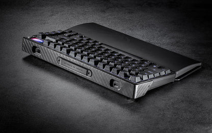 ASUS ROG Azoth Wireless Keyboard – 75% Custom, OLED Screen, NX Snow Switches, Gasket Mount, PBT Keycaps